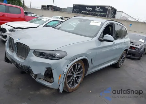 2022 BMW X3 Sdrive30I from USA, damaged, VIN 5UX43DP03N9L66879